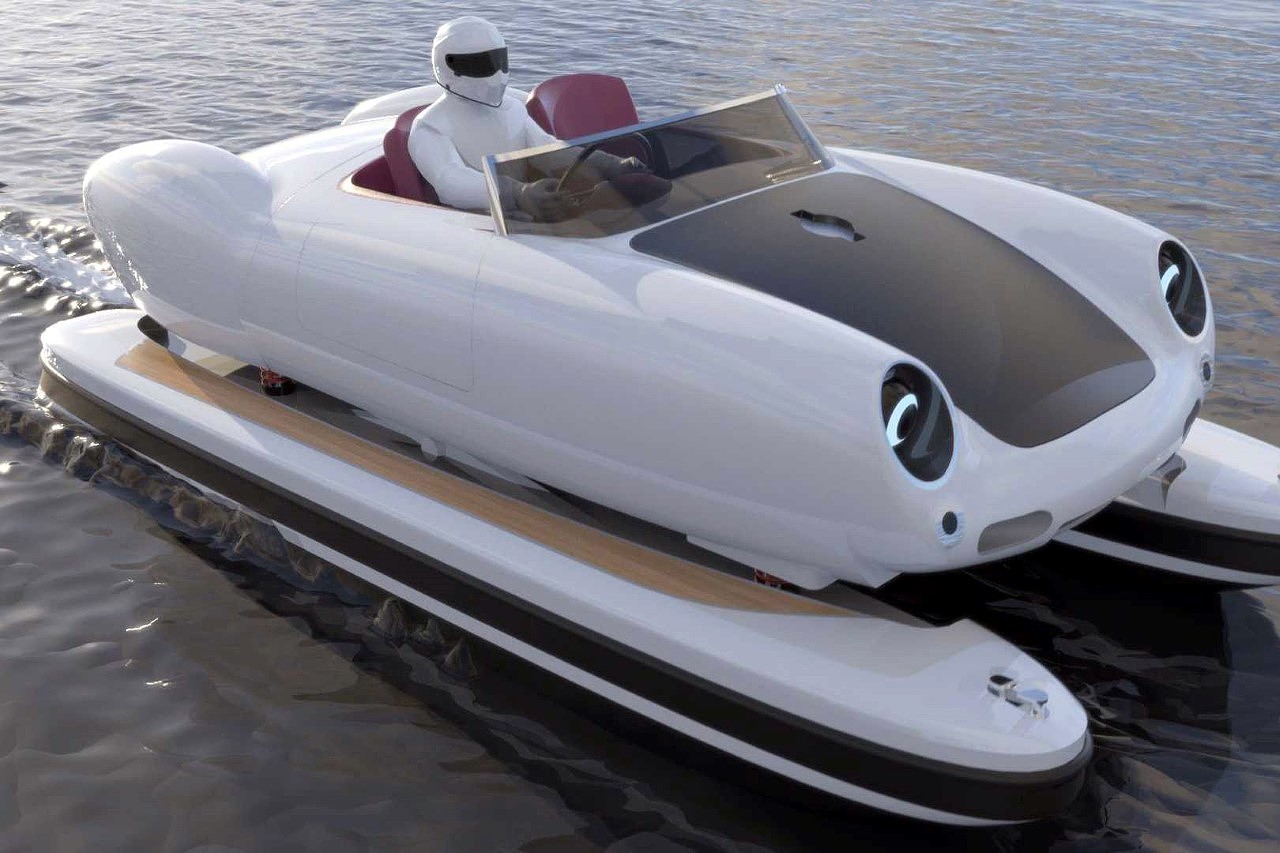 电动摩托艇，Floating Motors，sailing cars，