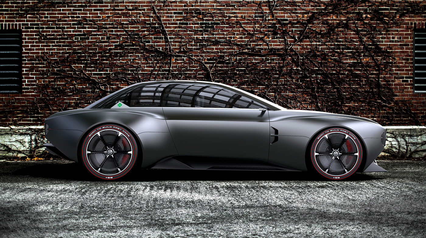 Alfa Romeo GTS，automobile，conceptual design，