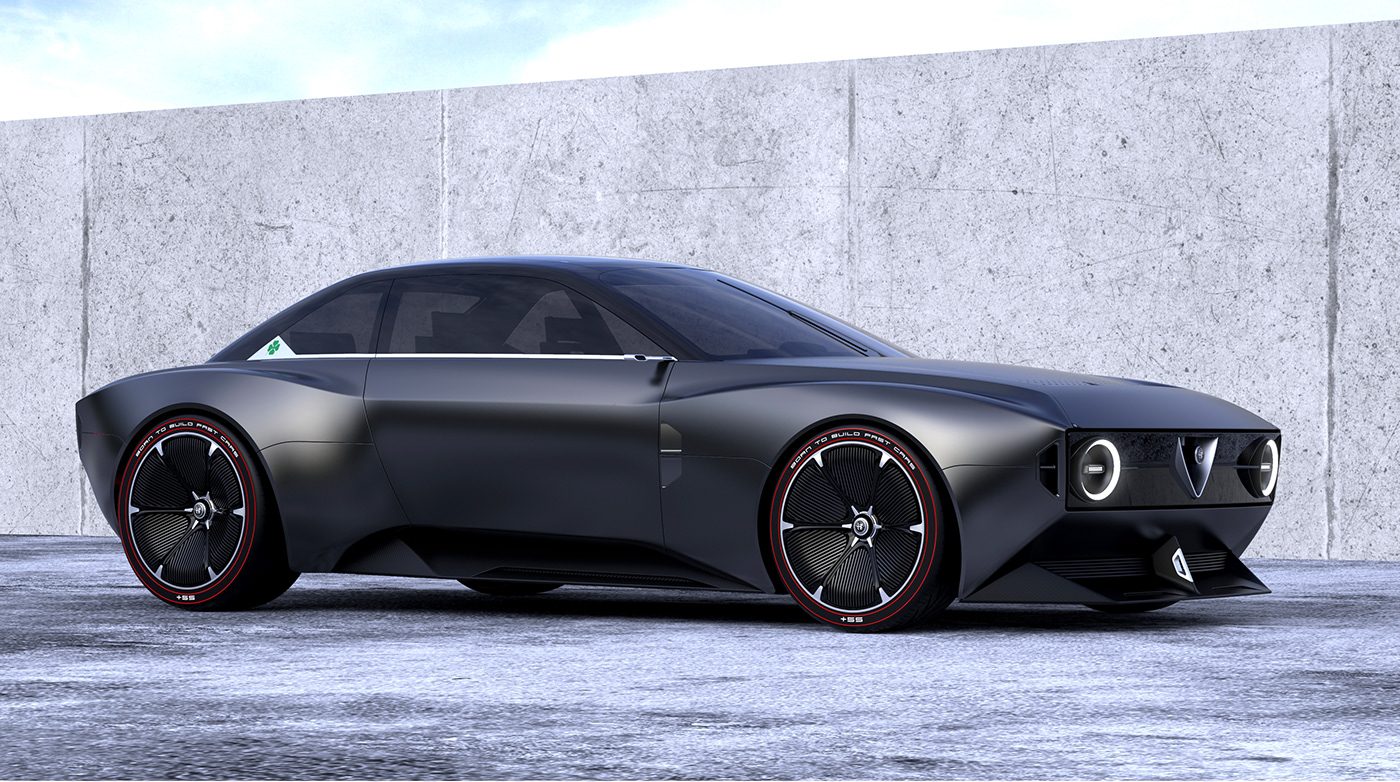 Alfa Romeo GTS，automobile，conceptual design，