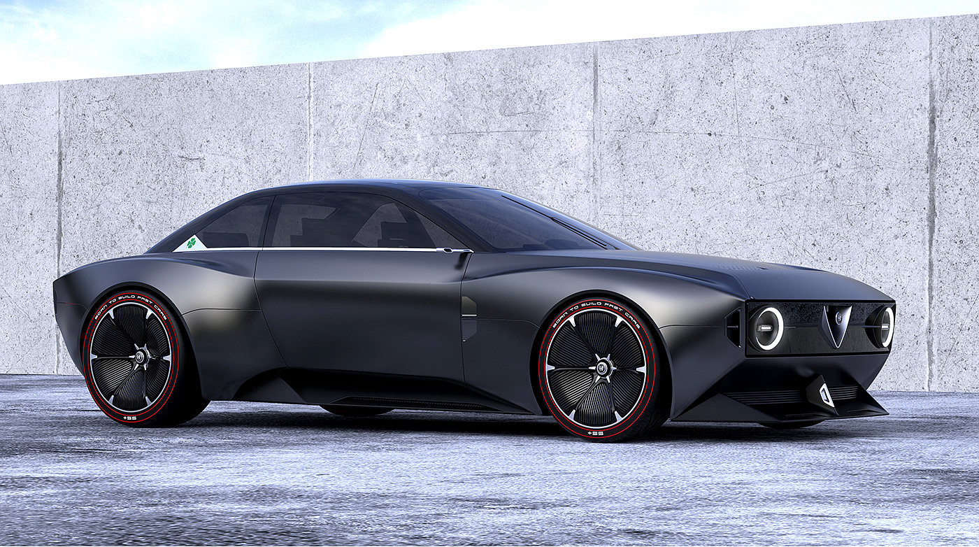 Alfa Romeo GTS，automobile，conceptual design，