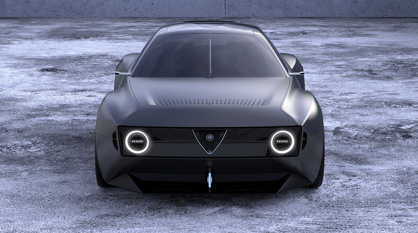 Alfa Romeo GTS，automobile，conceptual design，
