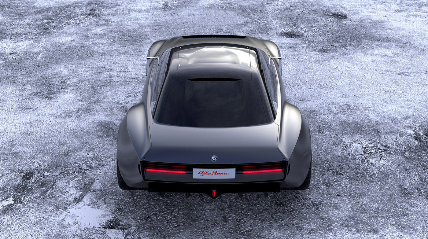 Alfa Romeo GTS，automobile，conceptual design，