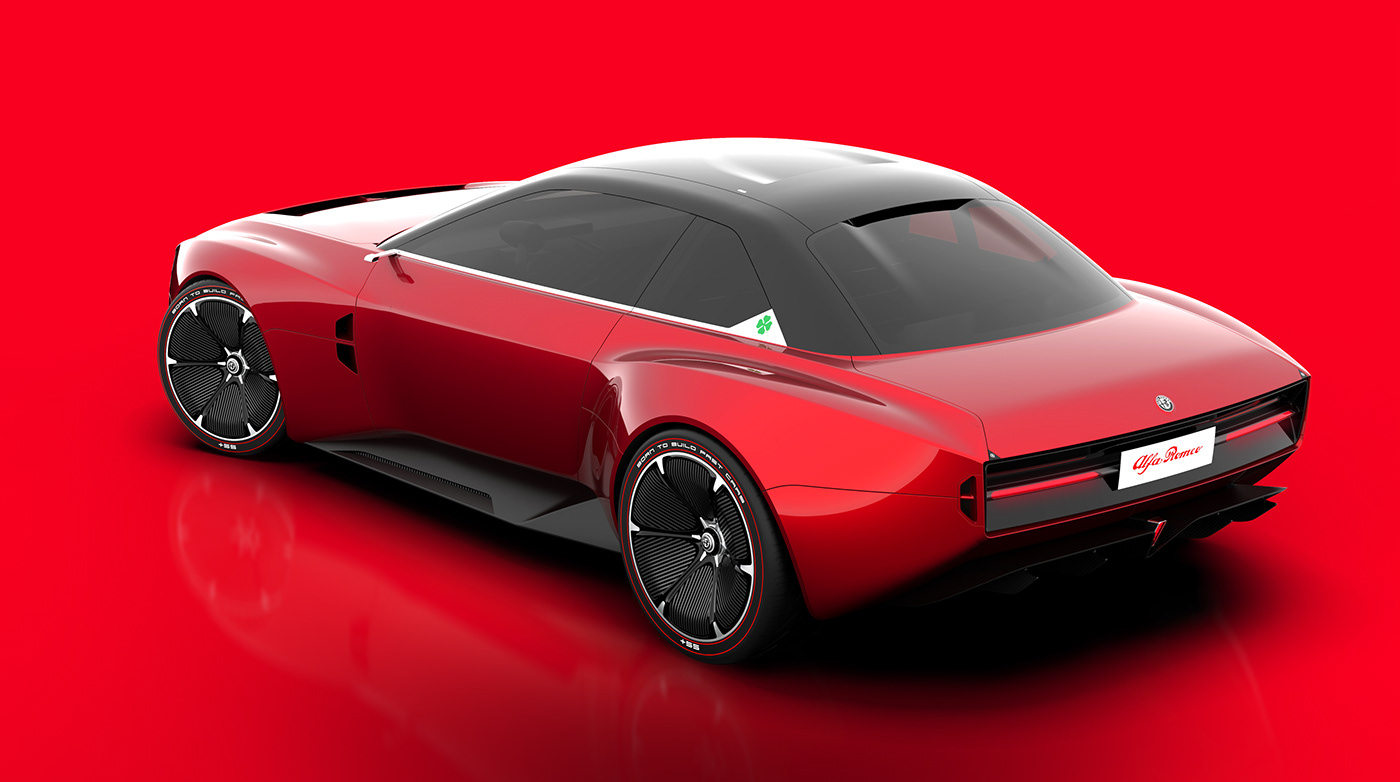 Alfa Romeo GTS，automobile，conceptual design，