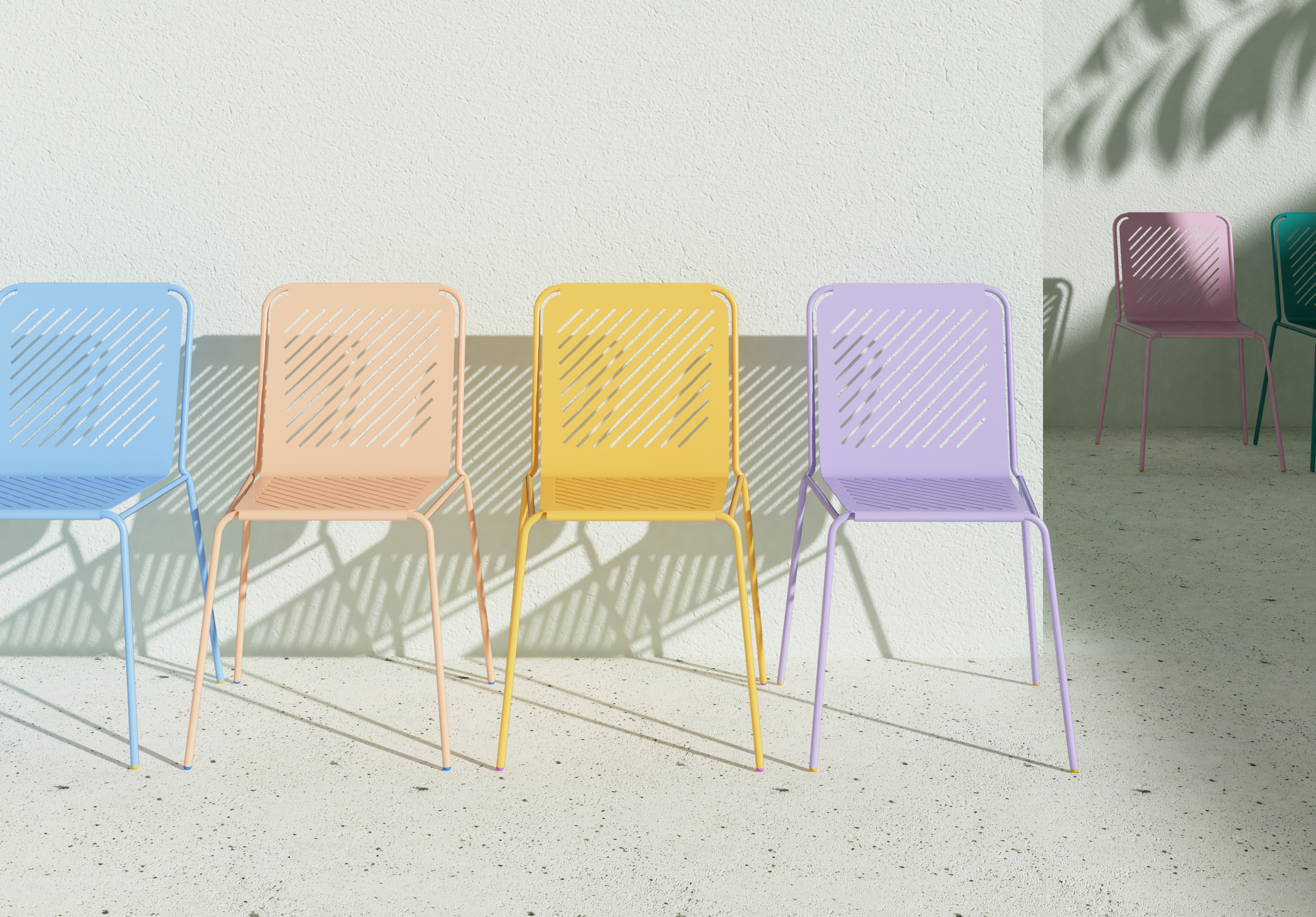 Outdoor furniture，chair，Outdoor chair，keyshot，Chair design，rhino，