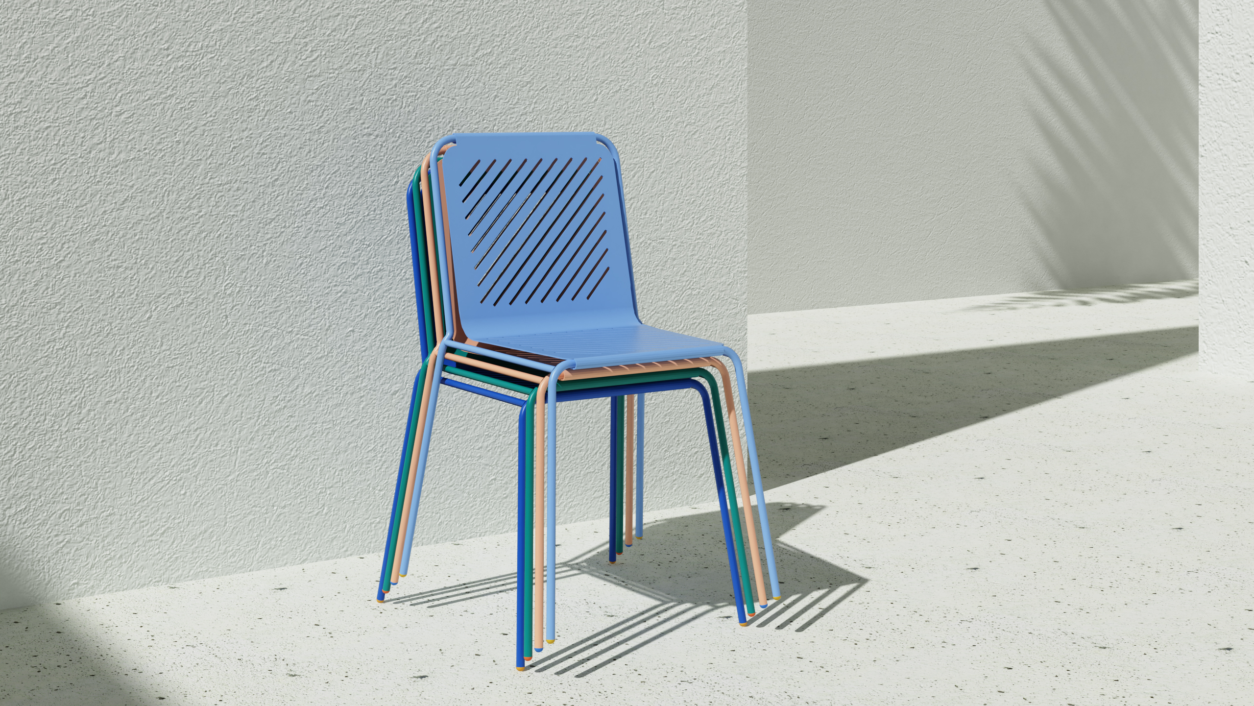 Outdoor furniture，chair，Outdoor chair，keyshot，Chair design，rhino，