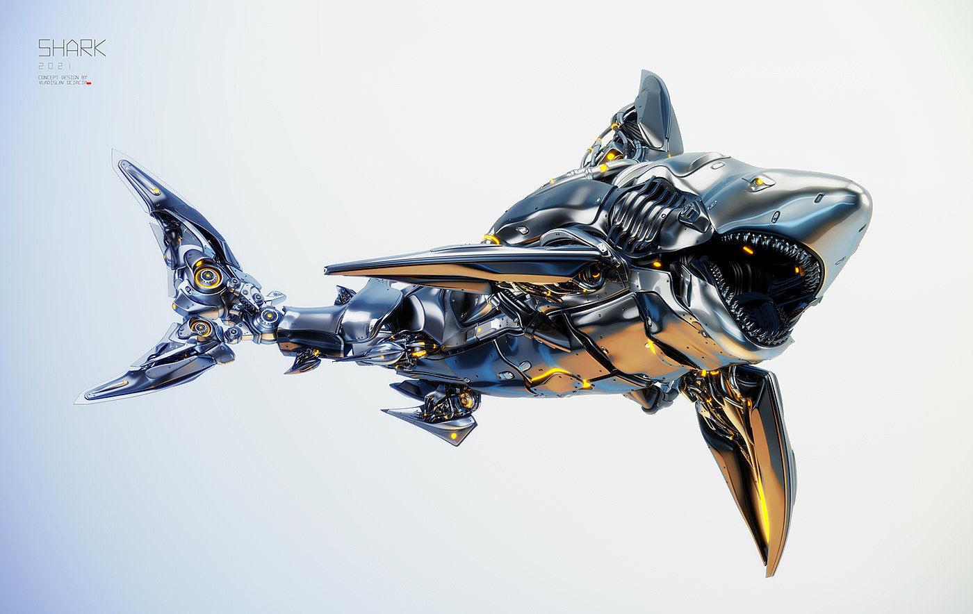 THE SHARK，shark，robot，