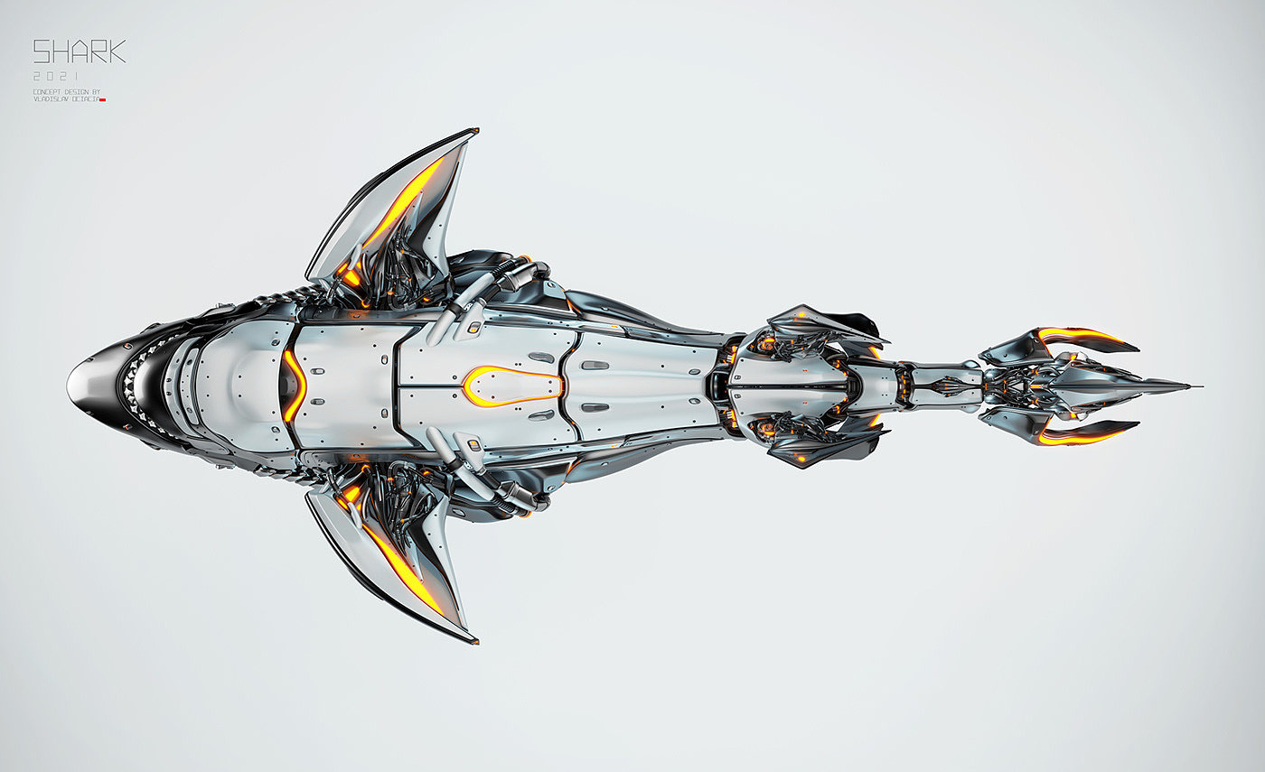 THE SHARK，shark，robot，