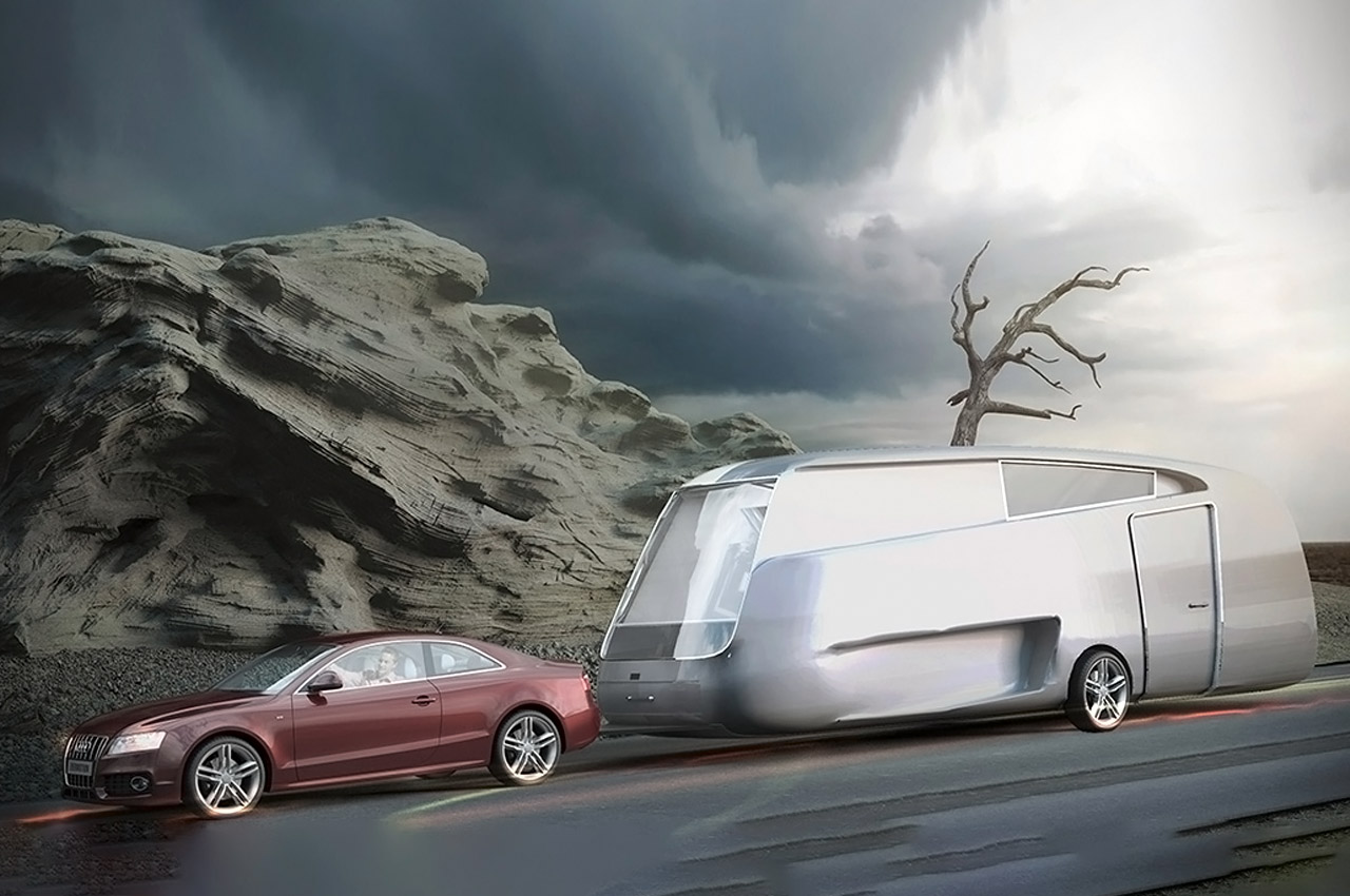 nomadic people，outdoors，vehicle，Touring car，