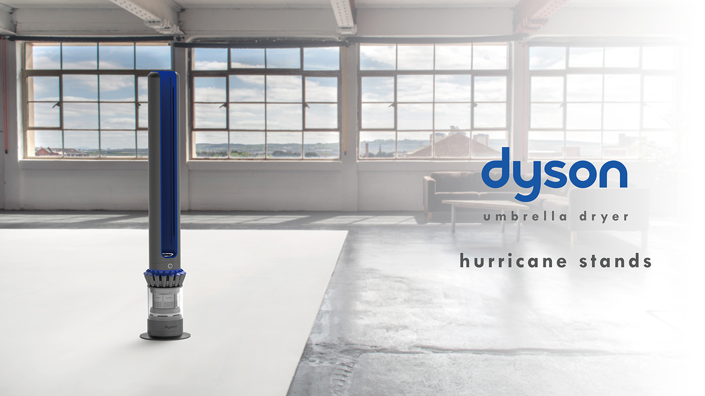 Umbrella，Bracket，dysone，dry，