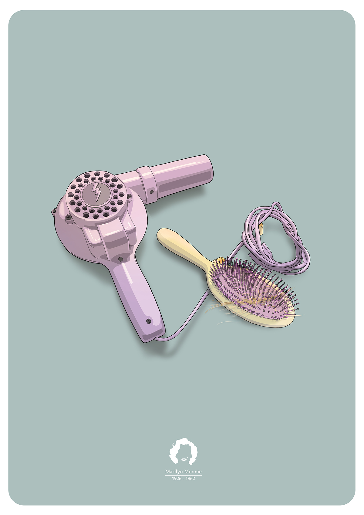 Illustration，Hand drawn，character，celebrity，When parents were born，