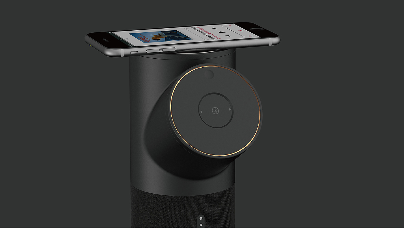 Bluetooth，loudspeaker box，concept，Stump，
