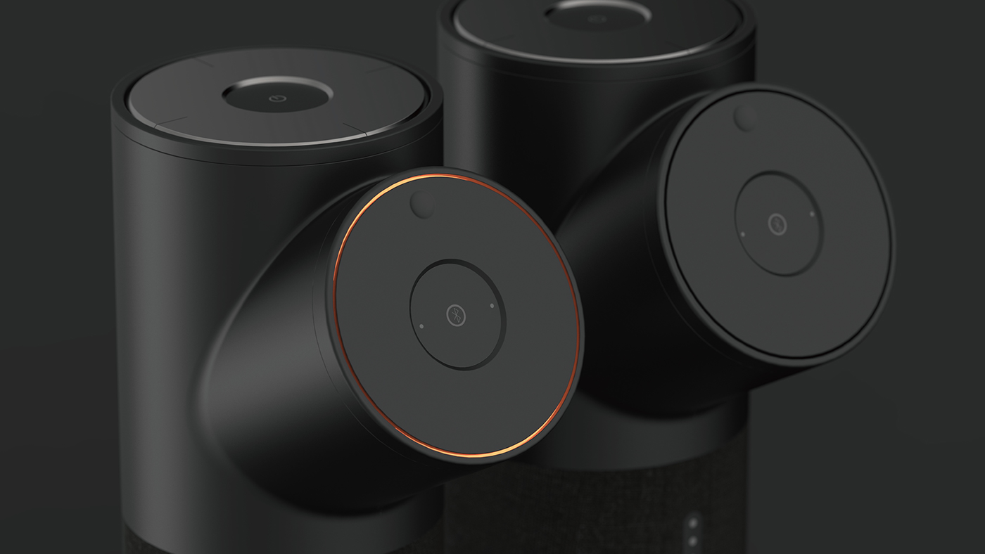 Bluetooth，loudspeaker box，concept，Stump，