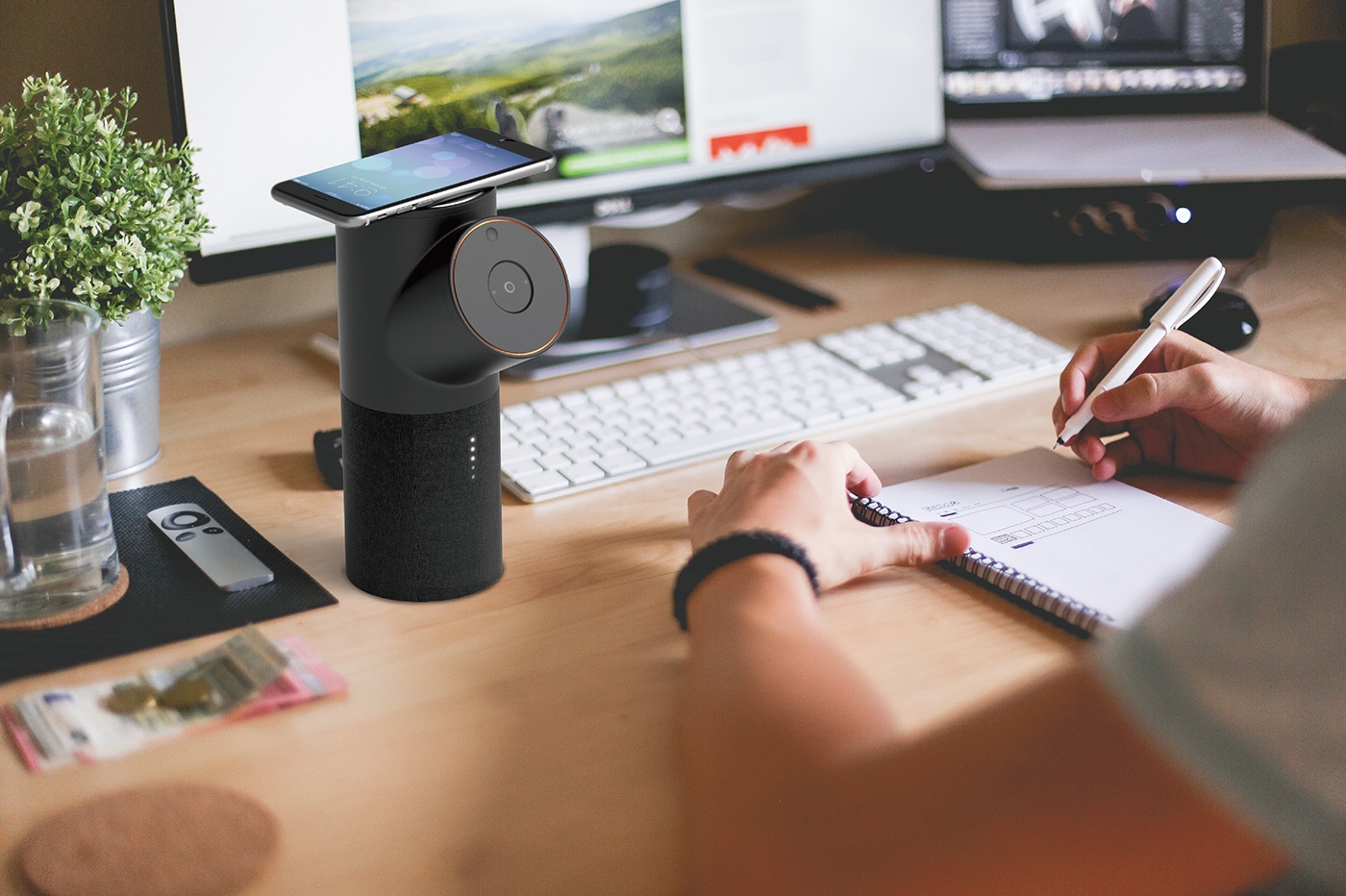 Bluetooth，loudspeaker box，concept，Stump，