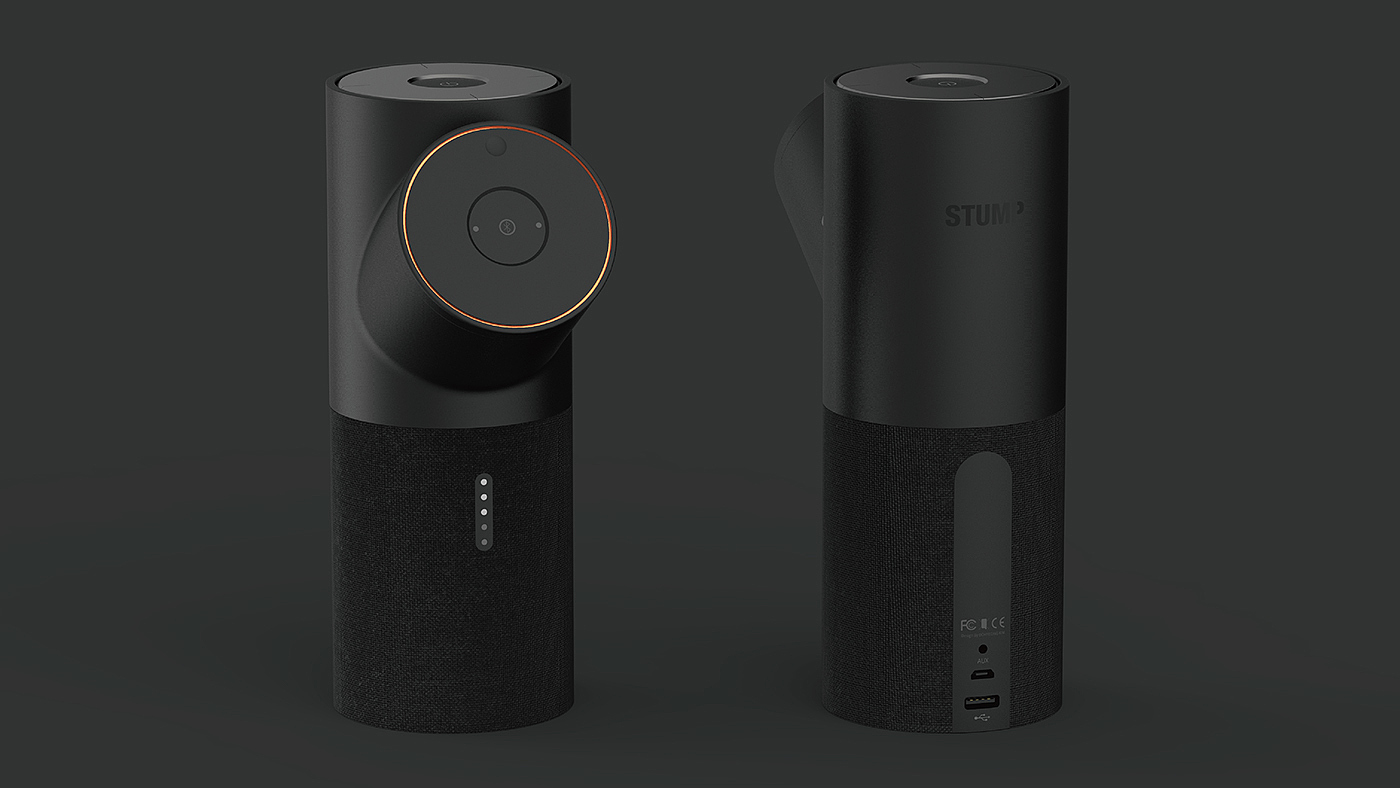 Bluetooth，loudspeaker box，concept，Stump，