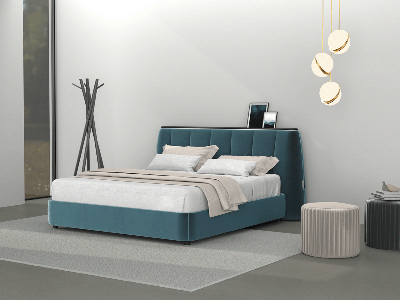 床头板太丑怎么装饰 自己做一个软包床头板会很有趣 装修设计 猴吉吉