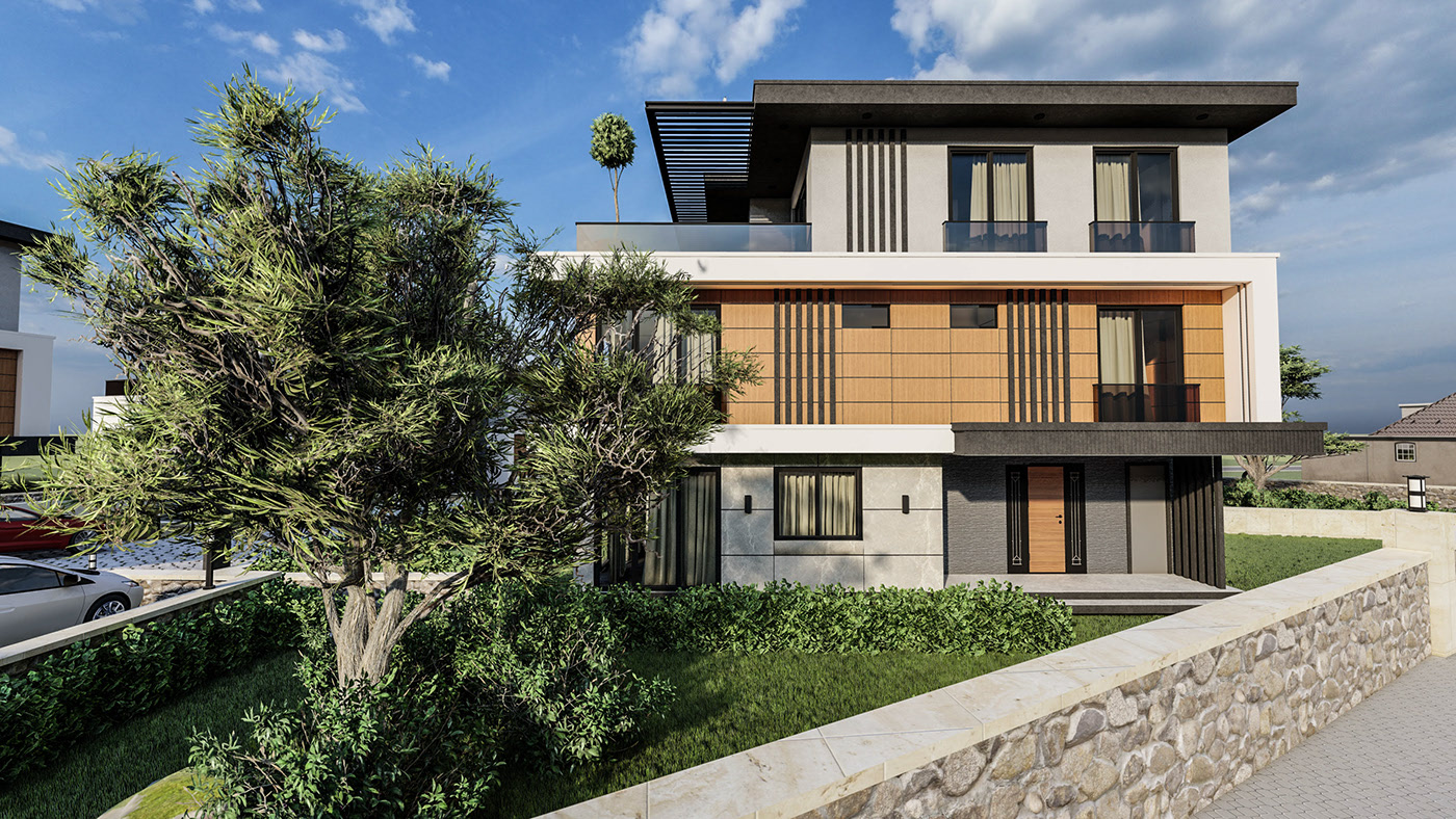 Architecture，3D modeling，cgi，