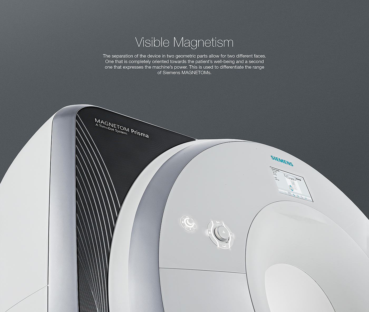2011if Award，medical apparatus and instruments，Nuclear magnetic resonance scanner，Siemens，details，Chamfer，