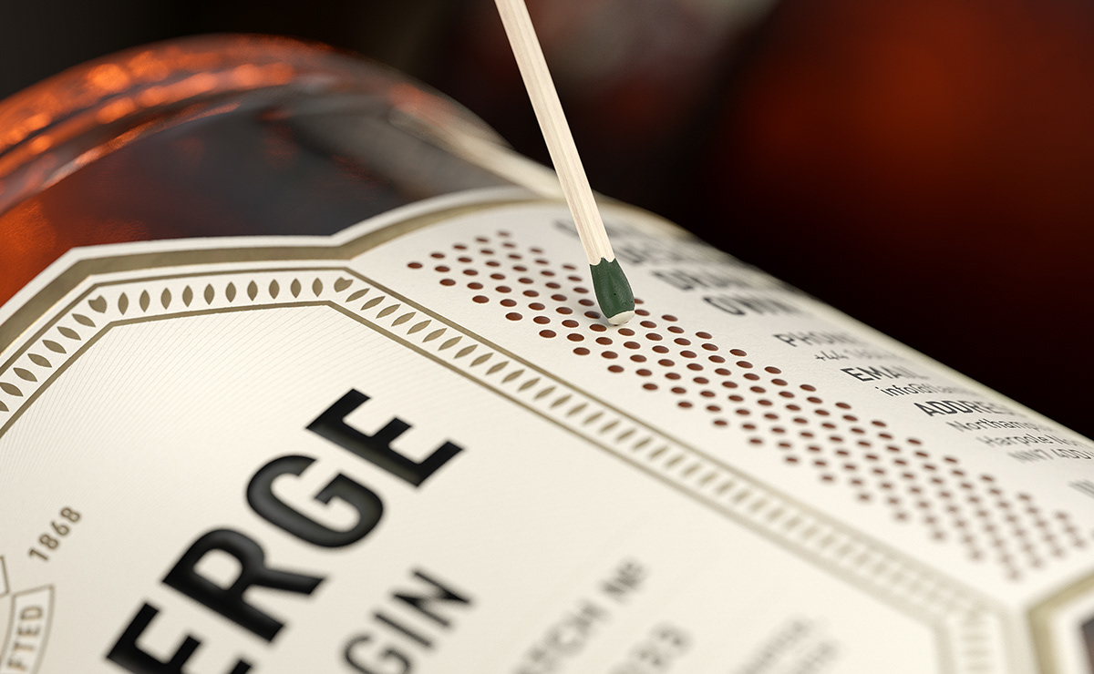 product design，The wine bottle，fire，