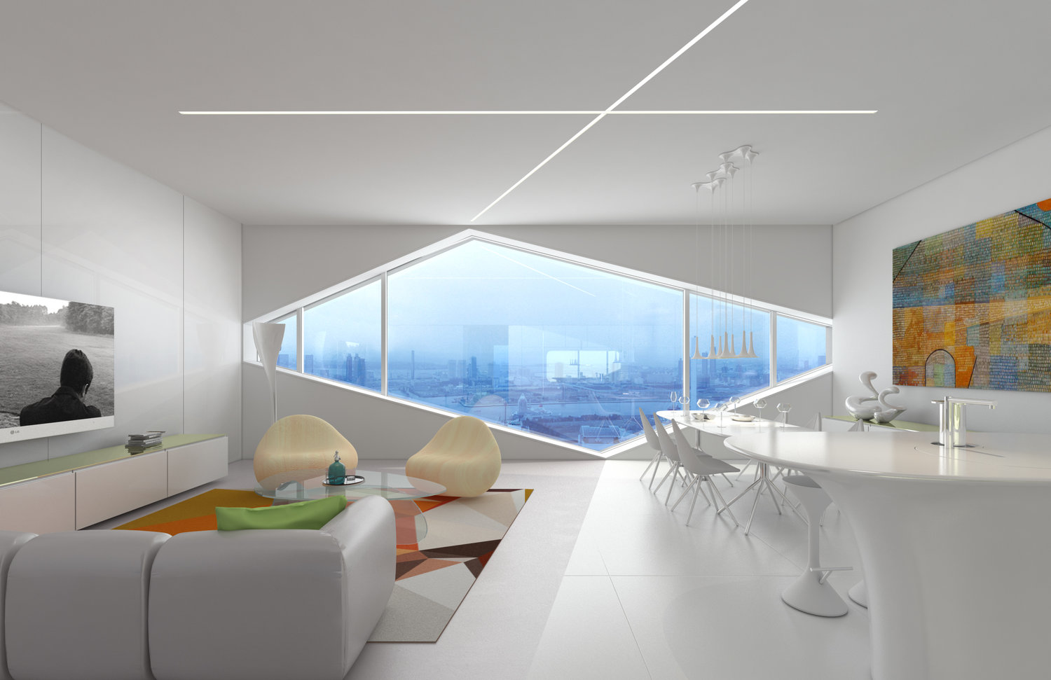 Interior，Karim，Architecture，Thompson Street，