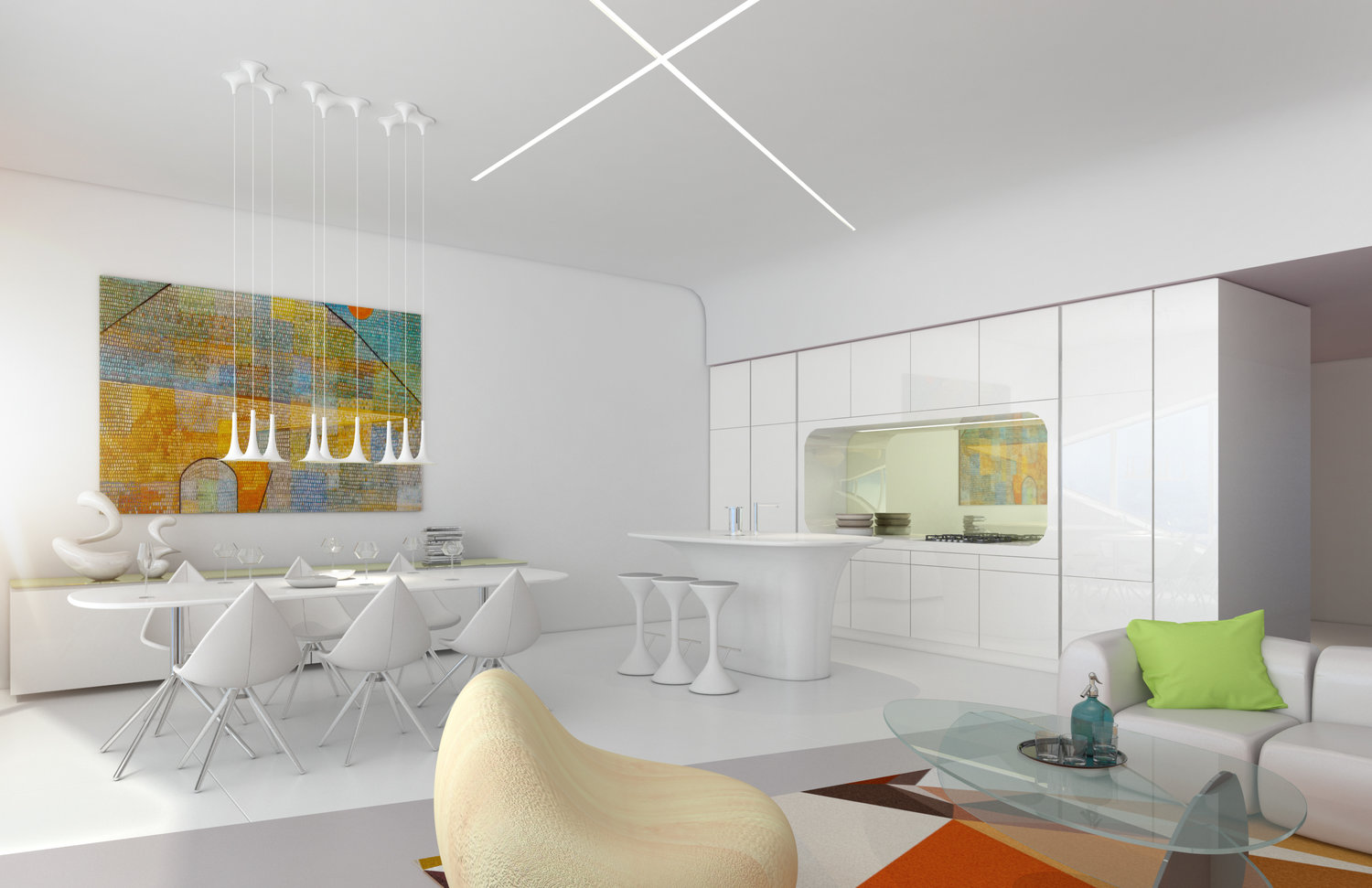 Interior，Karim，Architecture，Thompson Street，