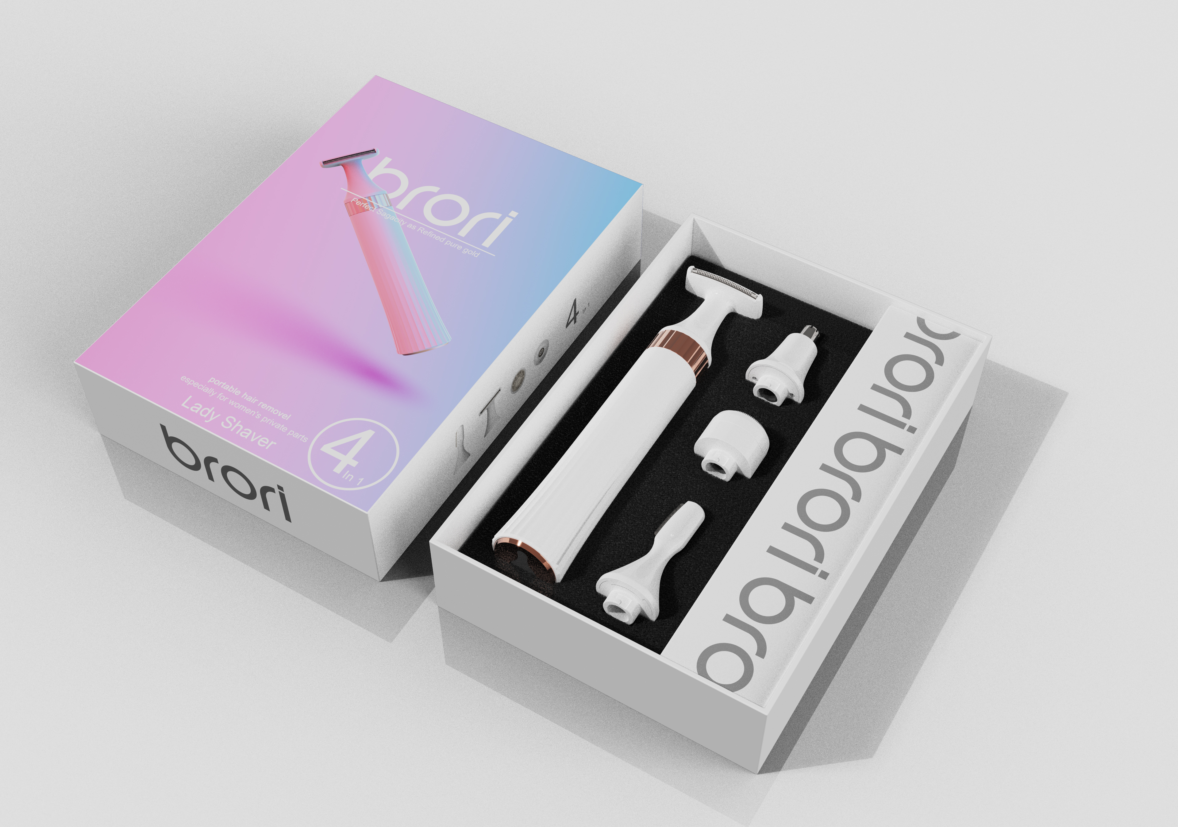 small home appliances，an electric appliance，razor，Eyebrow trimming，packing，