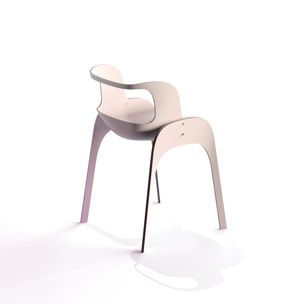 furniture design ，furniture，Smooth curve，Ergonomics，Simple design，