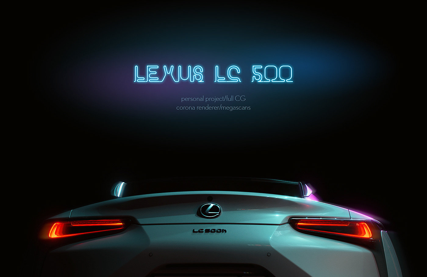 Lexus LC500h，雷克萨斯LC，旗舰级，还原概念车，