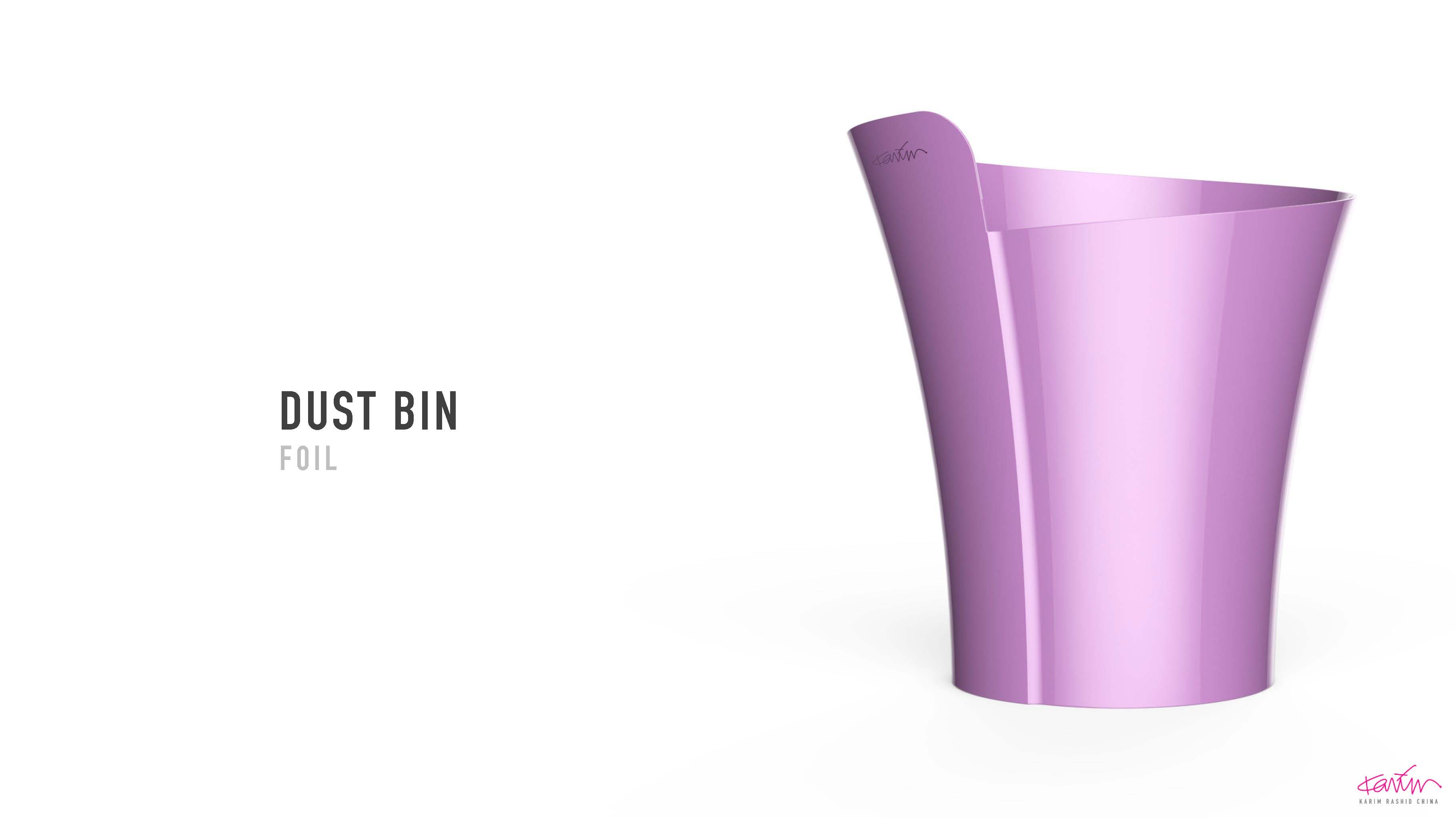 FOIL，DUST BIN，Karim，color，