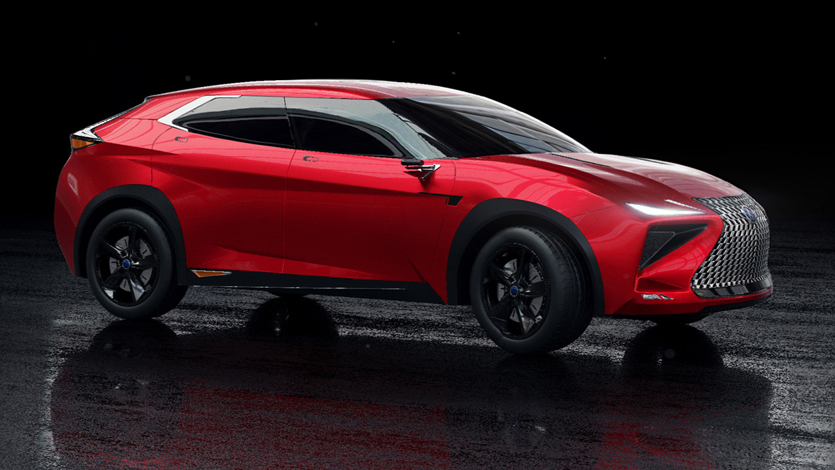 automobile，LEXUS，suv，concept，