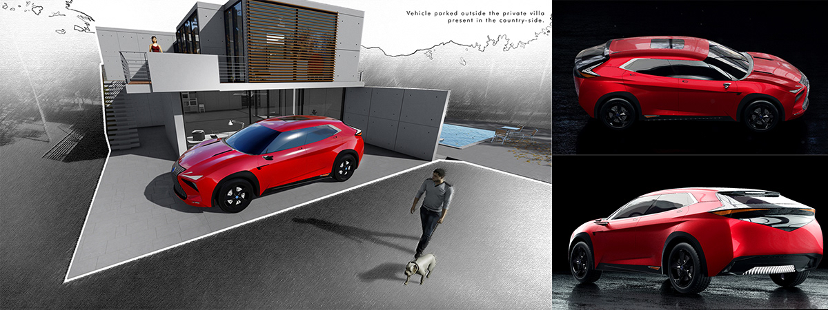 automobile，LEXUS，suv，concept，