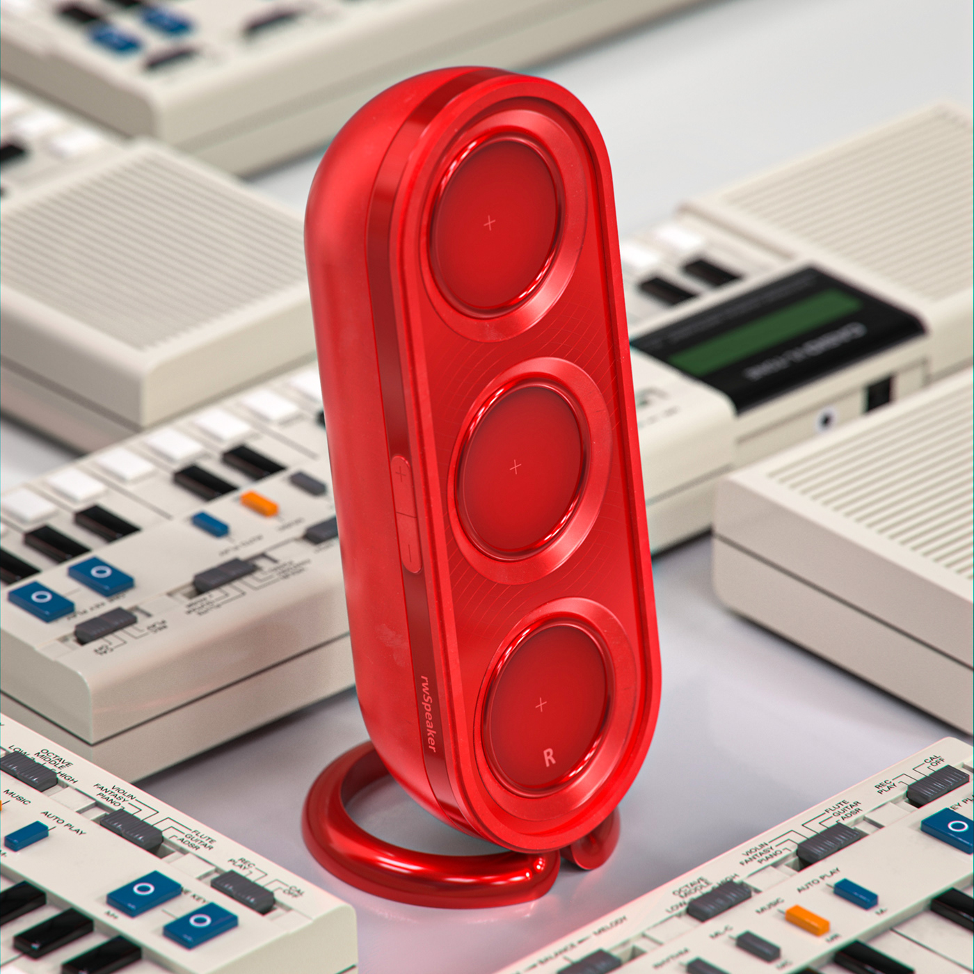 speaker，Render，concept，cgi，