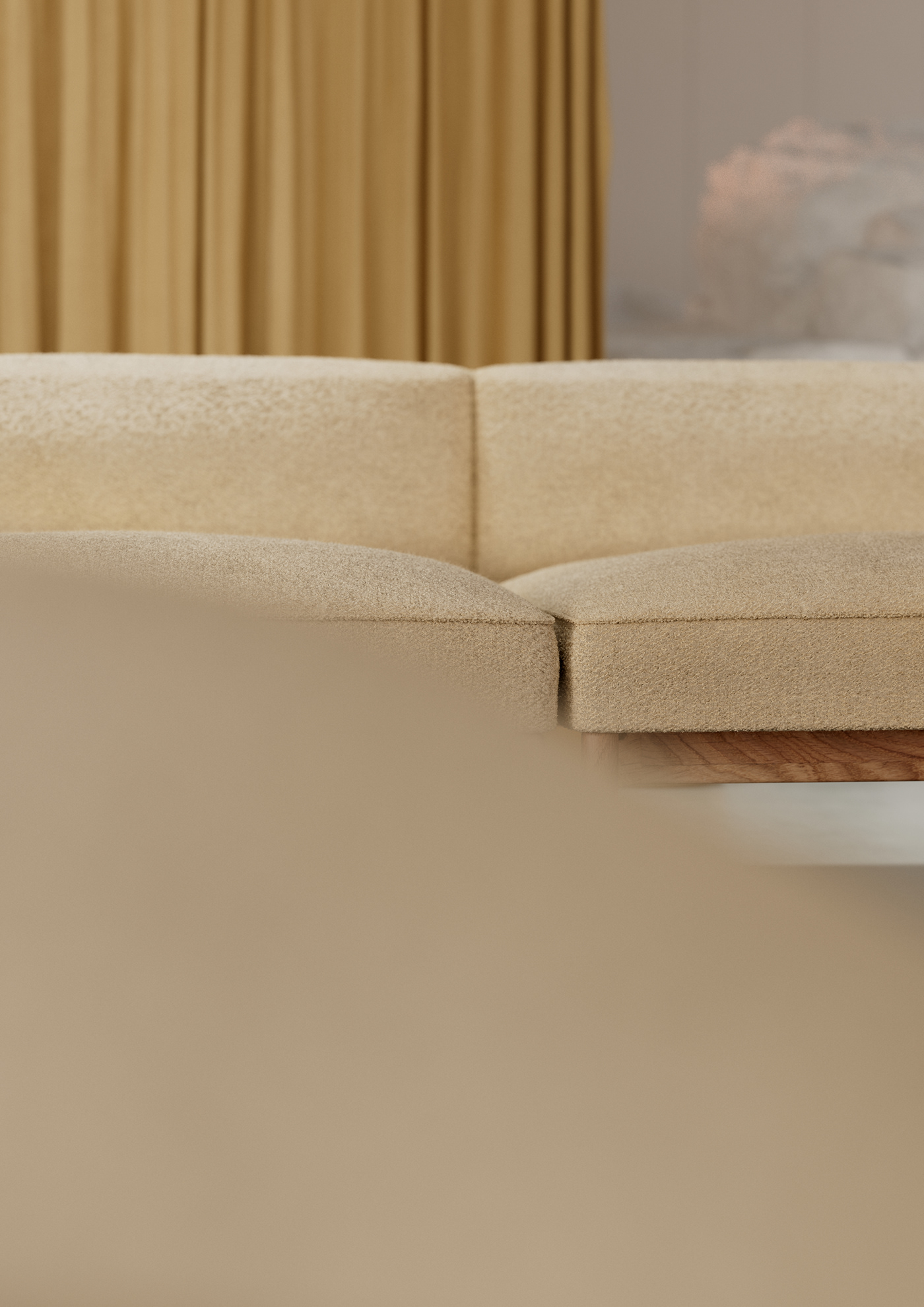 sofa，comfortable，cgi，Set design，