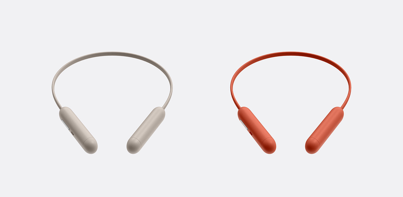 headset，Bluetooth，Neck hanging type，