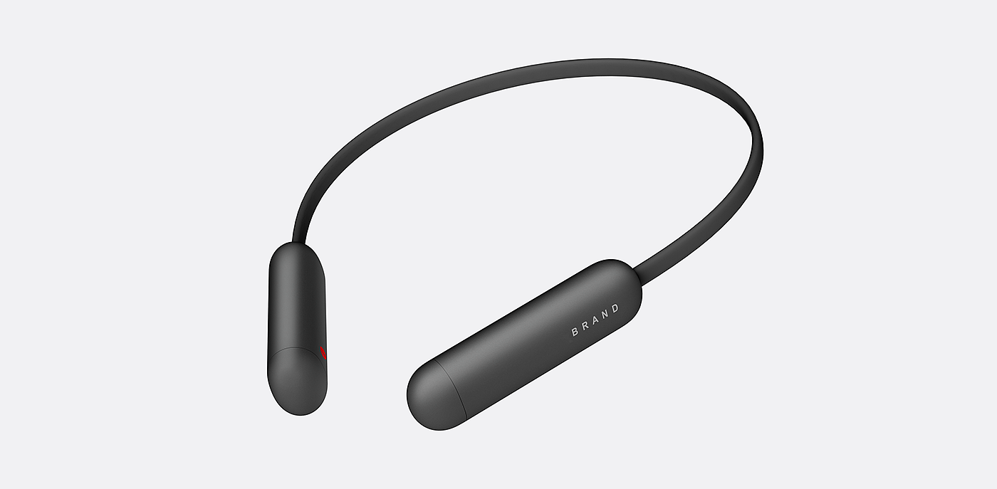 headset，Bluetooth，Neck hanging type，