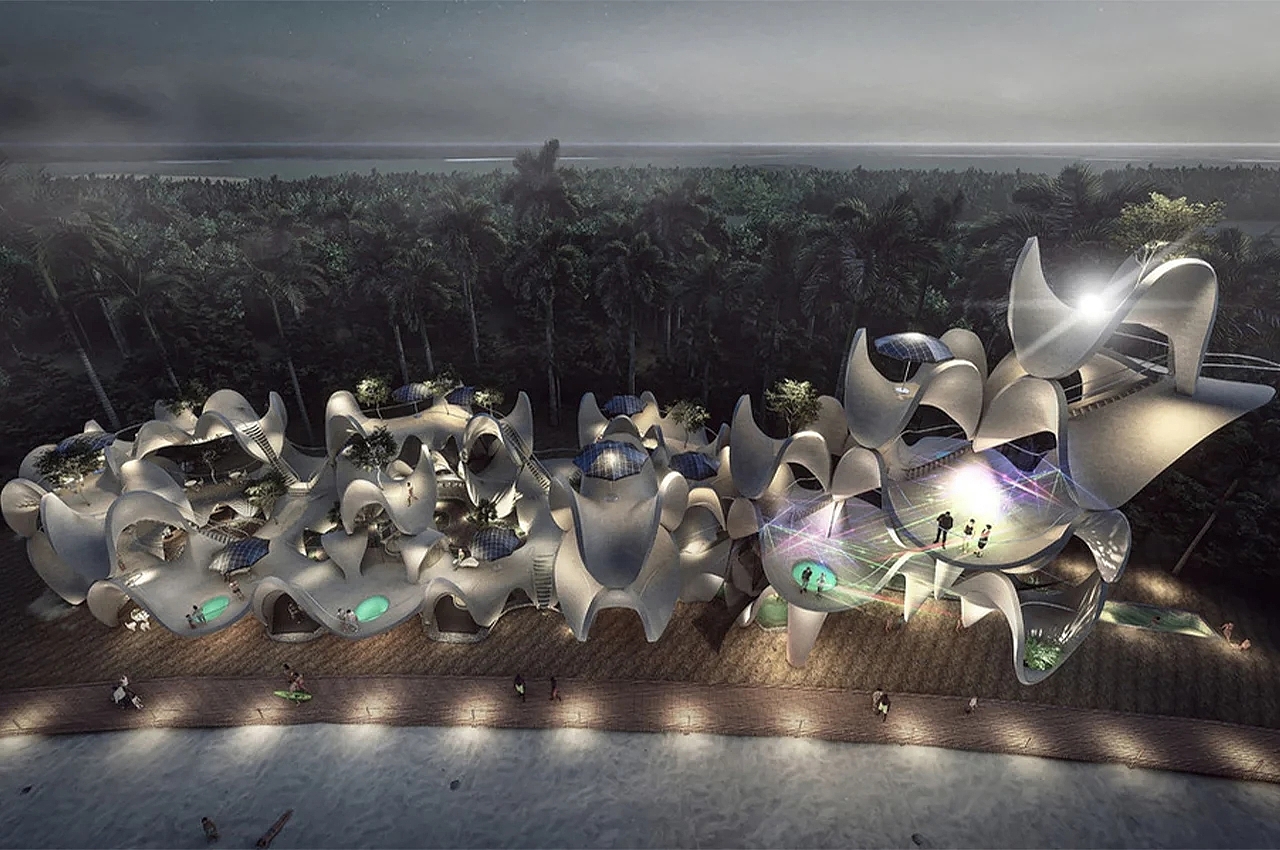 Architecture，Organic shape，unique，Coralline，