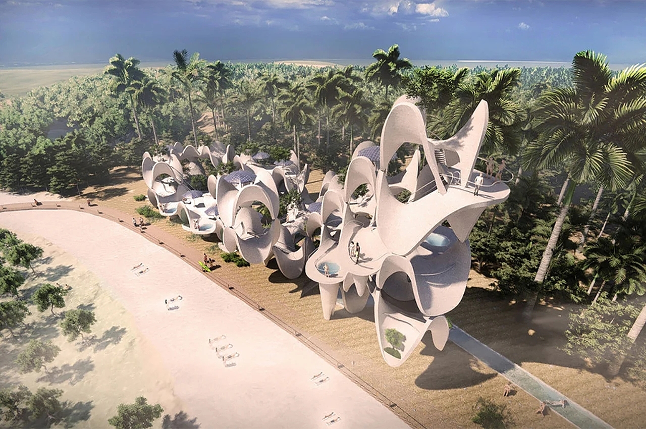 Architecture，Organic shape，unique，Coralline，
