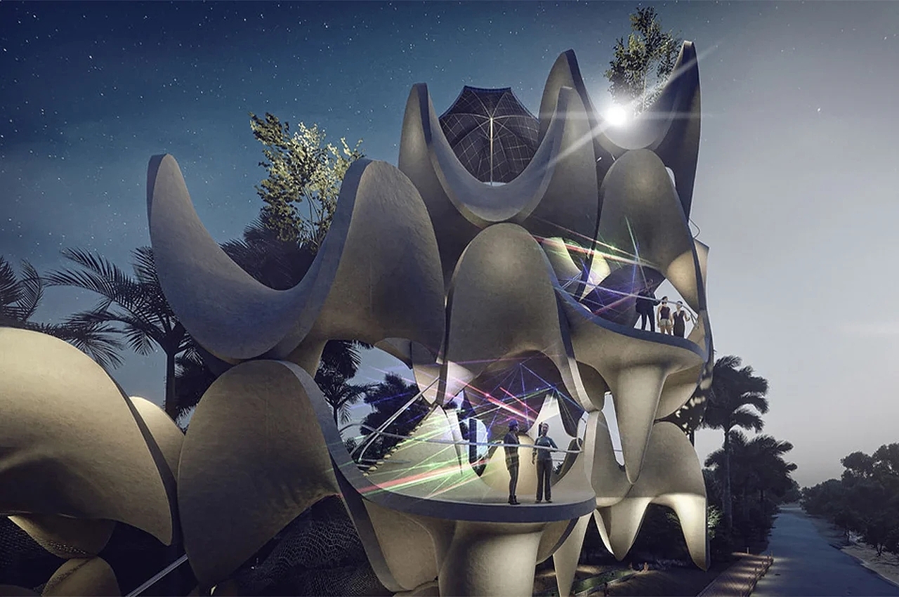 Architecture，Organic shape，unique，Coralline，
