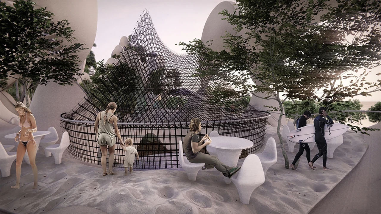 Architecture，Organic shape，unique，Coralline，