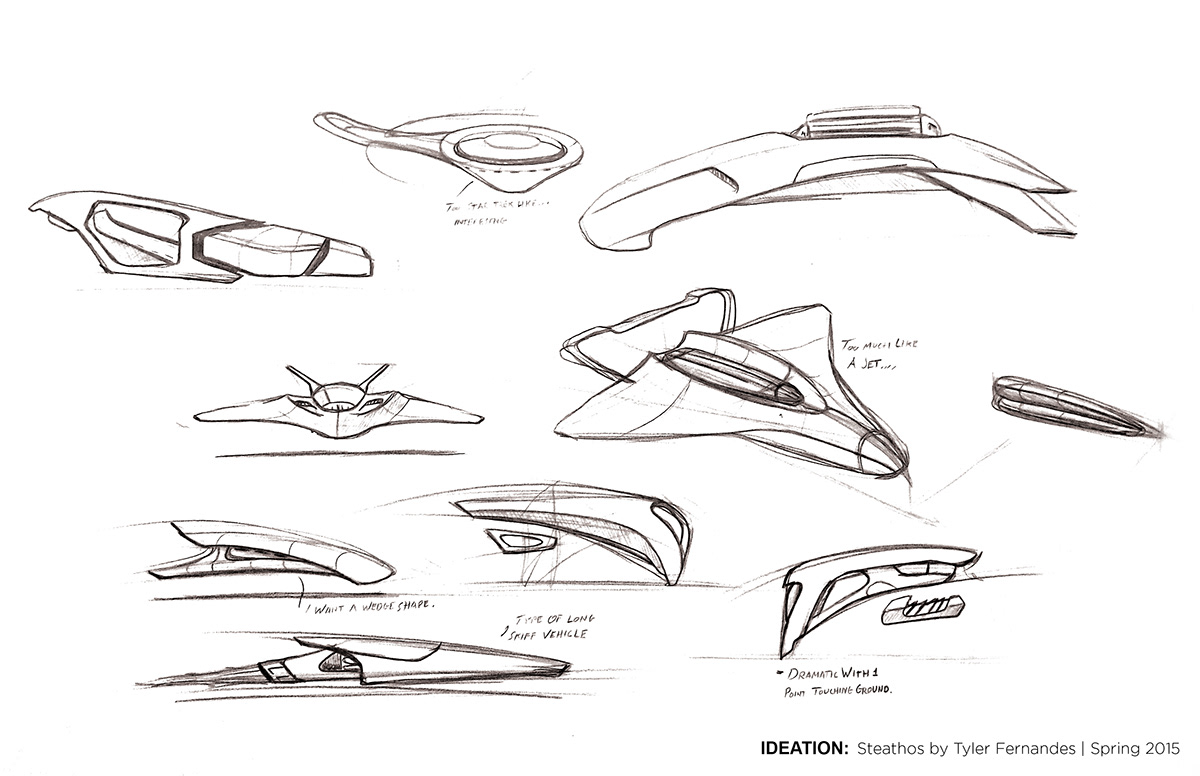 Hand drawn，Model，concept，