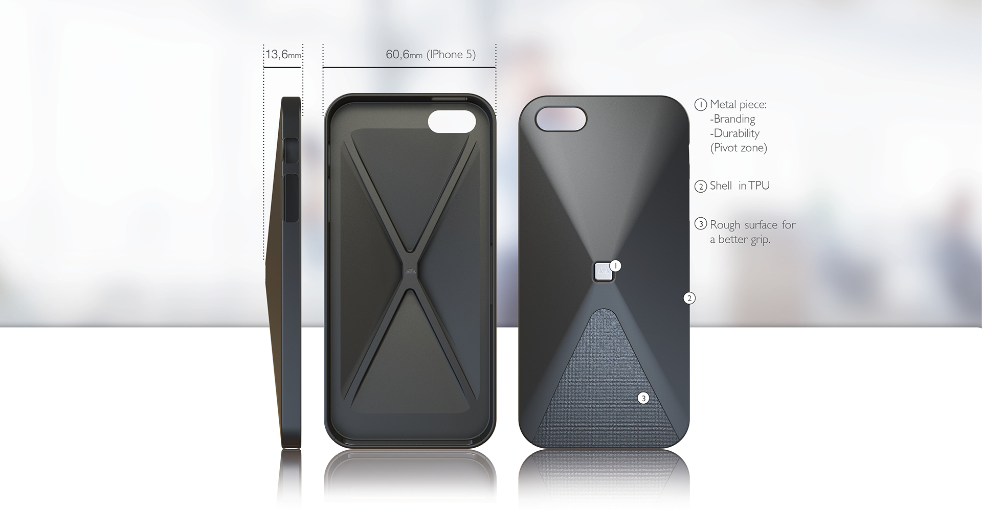 intelligence，Mode adjustment，interaction，AVA smartphone case，gyroscope，2013if Award，