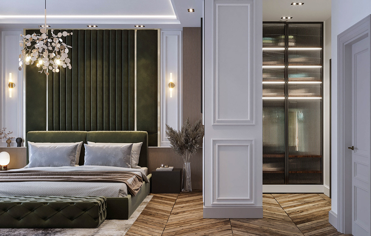 Interior design，cozy，Render，villa，