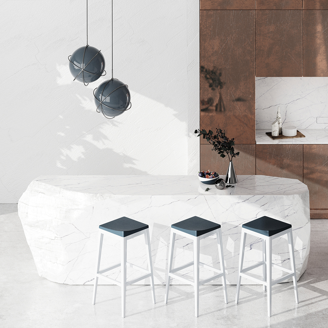 Stool，Minimalism，modern，visualization，