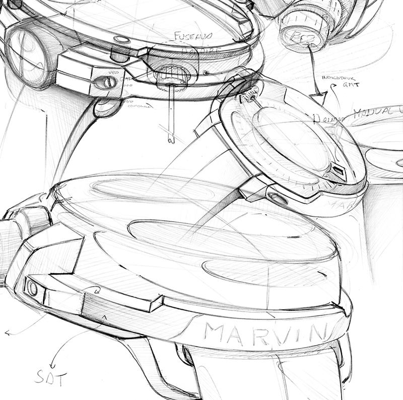 motion，Wrist watch，design sketch，draft，