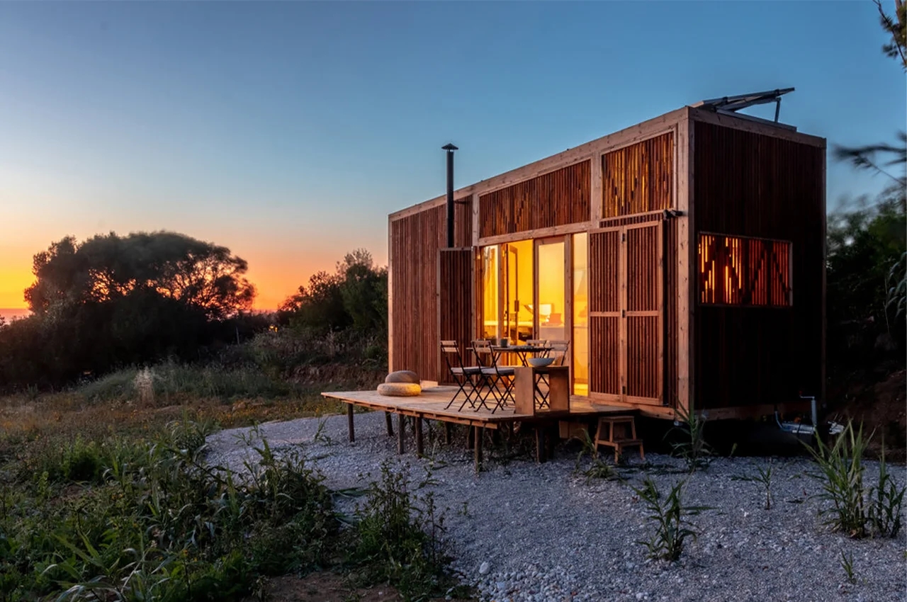 residence，sustainable，energy conservation，Wooden house，