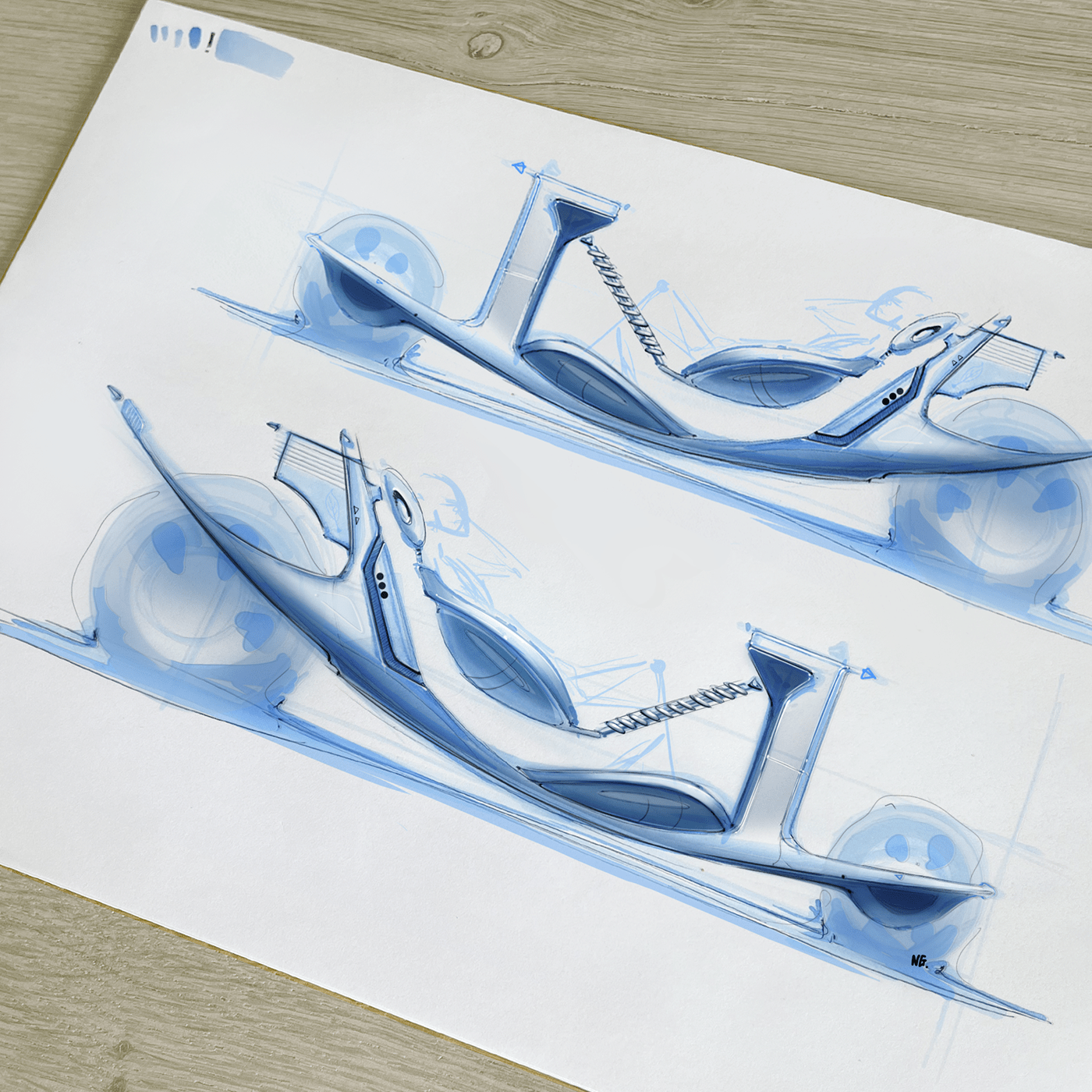 sketch，motorcycle，automobile，Role design，Hand drawn manuscript，