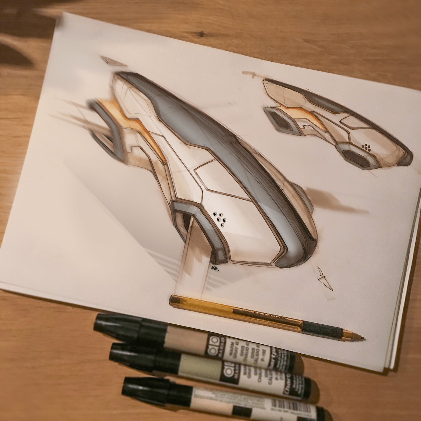 sketch，motorcycle，automobile，Role design，Hand drawn manuscript，