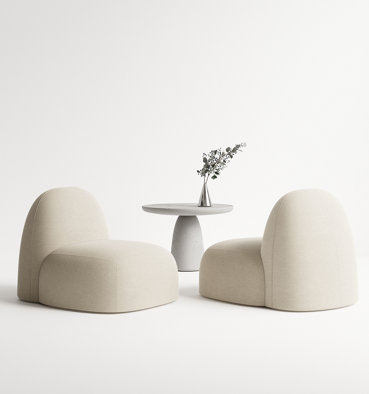 sofa，comfortable，3ds Max，fashion，