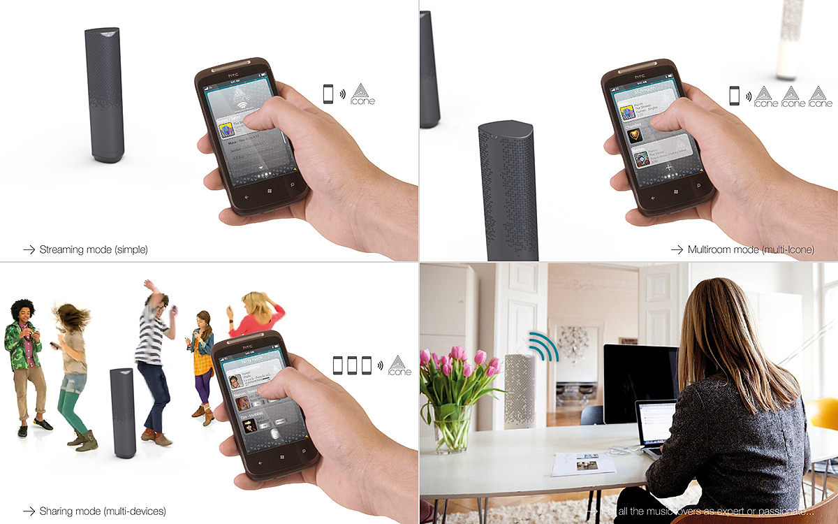 Home，360 degrees，wireless，speaker，