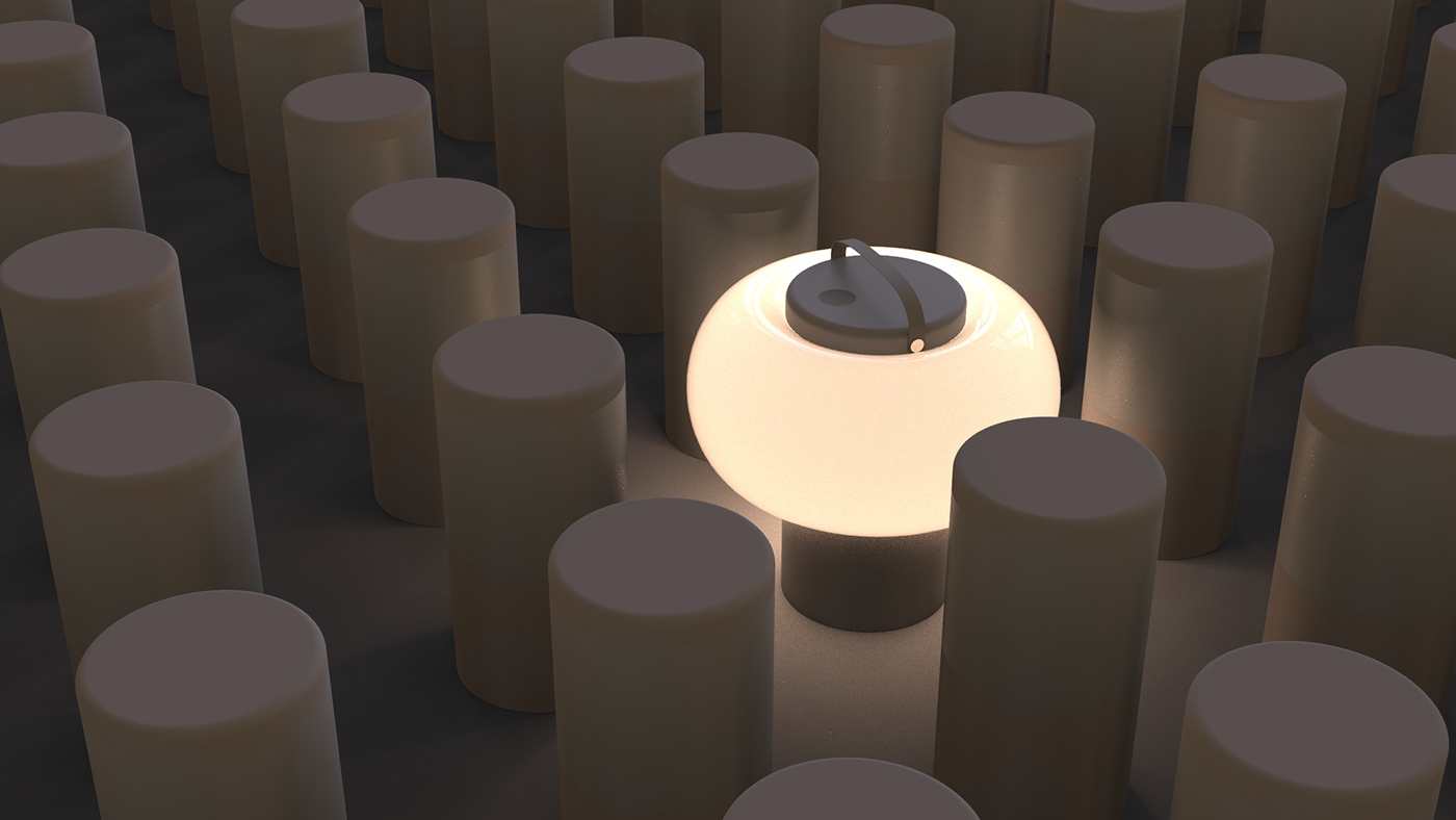 Lamp design，product，Simplicity，modern，