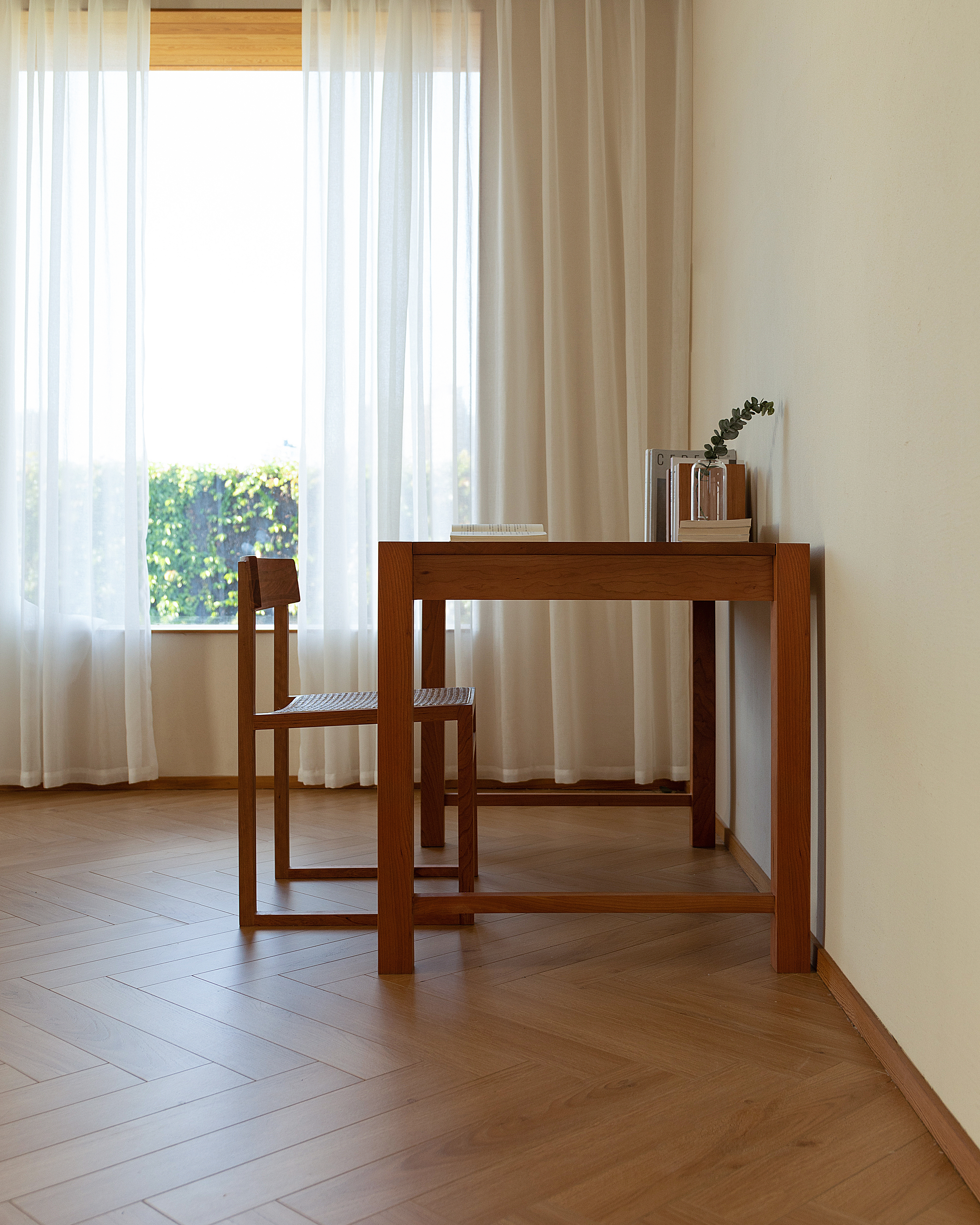 Rattan weaving / armchair / dining chair / Japanese style / Yuji，